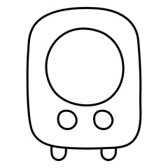 Perfect design icon of geyser

