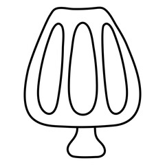 An icon design of lamp

