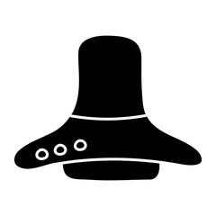A glyph design icon of kitchen hood

