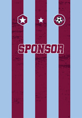 Soccer Jersey Sublimation Design