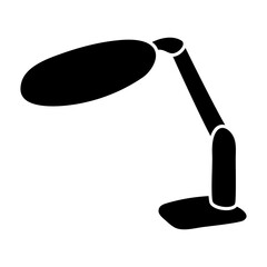 A trendy design icon of table lamp

