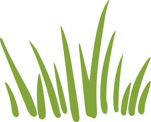 grass cartoon green shrubs bush drawing sketch