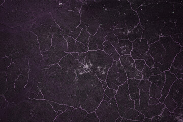 popękna posadzka betonowa z ciekawą strukturą