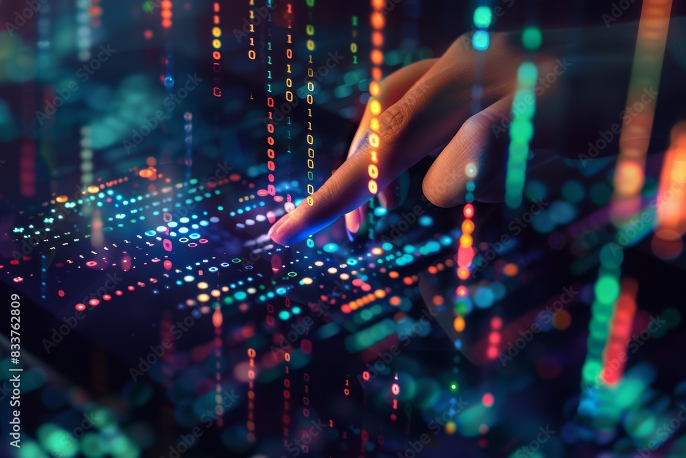 Poster business analytics, financial systems, artificial intelligence, machine learning, neural networks. d