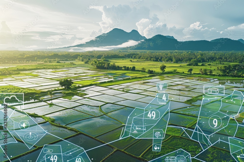 Poster the concept of smart farm brings together data augmented virtual reality and artificial intelligence