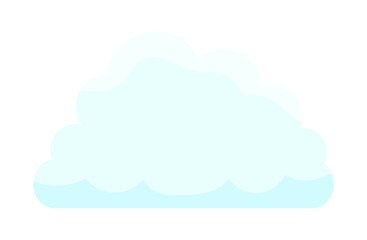 ふわふわな雲のアイコン･イラスト素材 - シンプルでかわいい夏や入道雲のイメージ素材