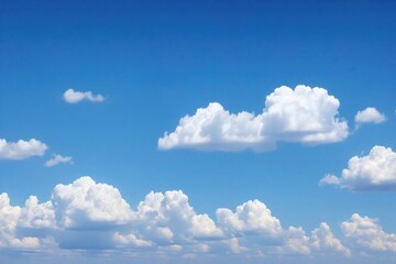 blue sky with clouds
