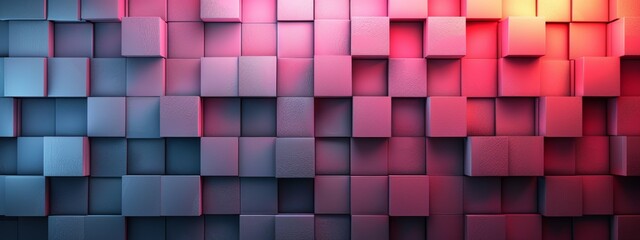 Pink abstract, wallpaper, monochrome design, neat symmetrical pattern, right lower lighting.