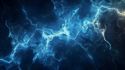 Abstract Veins, Network of glowing veins spreading through a dark background