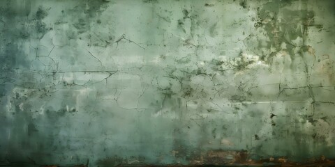 Vintage Distressed Green Stucco Wall Texture Up Close in a Forest Setting. Concept Nature Photography, Textured Background, Green Stucco Wall, Vintage Aesthetic, Forest Setting