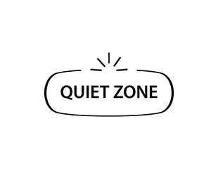 quiet zone text