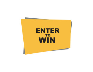 enter to win text information 