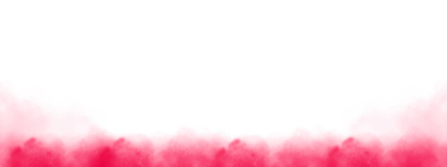 Smoke clouds, fog or smog. Vector realistic illustration, explosion, texture isolated on transparent background