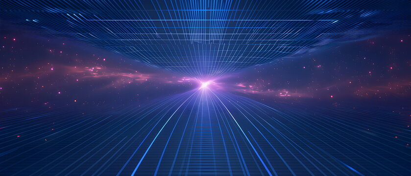 8k, wallpaper, perspective metaverse cosmo space , galaxy, nebula paradox, time travel dimension, out space field, blue purple theme