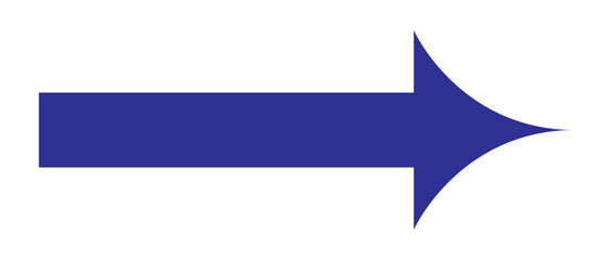 Right arrow for road direction. Directional neon arrow icon illustration Simple thin line, outline of Arrow icons on white background.