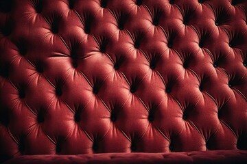 Fototapeta premium red leather upholstery
