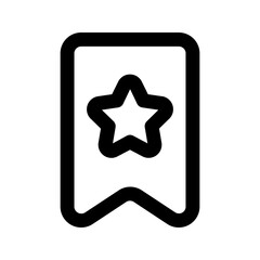 bookmark line icon