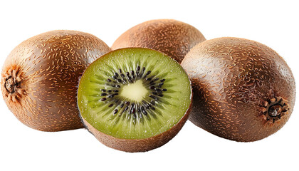 Fototapeta premium kiwi fruit isolated on white background