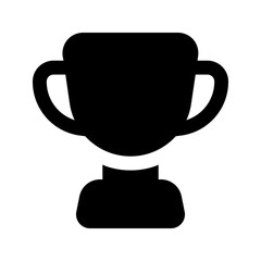 trophy glyph icon