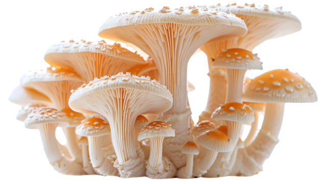 mushroom isolated on white