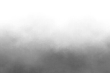 Dark toxic chemical fog and smoke on transparent background. background with smoke