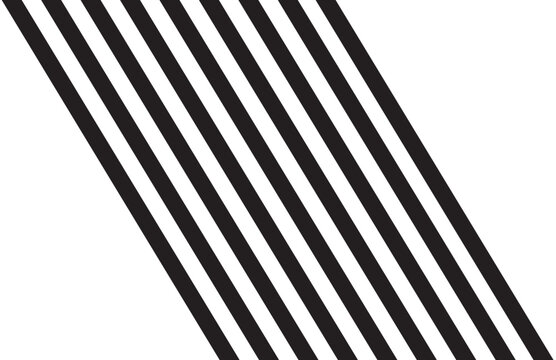 Slash line set geometric illustration