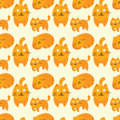 Jelly Animals Seamless Vector Pattern Design