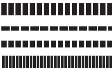 Rows of slanted black slash lines on a white background. Irregular, random lines slash. Abrasion.