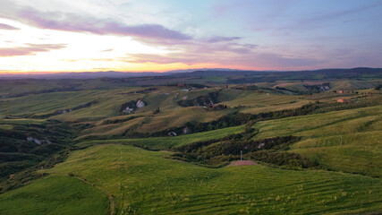 Fototapeta premium Toscana val d'Orcia