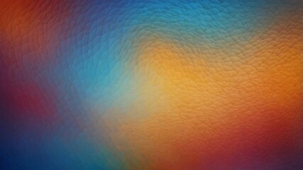 Abstract Gradient Background with Blended Colors of Blue, Orange, and Red for Background Wallpaper Illustration. Generative AI