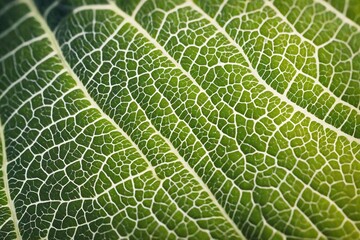 green leaf macro