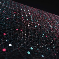 Fototapeta premium Polkadot (DOT): A multi-chain blockchain ecosystem designed to enable different blockchains to interoperate and share information securely. 