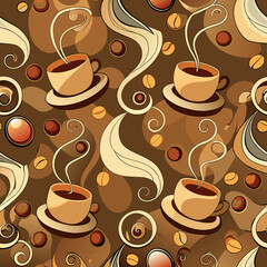 coffee pattern