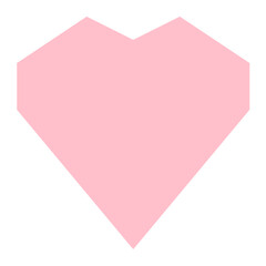 heart shape design element, love icon