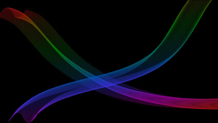 Abstract Lines | Abstract Background | Neon Background