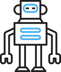 Robot Cartoon Character