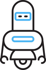 Robot Cartoon Character