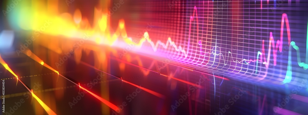 Poster impedance spectroscopy graph displaying frequency analysis and technical data