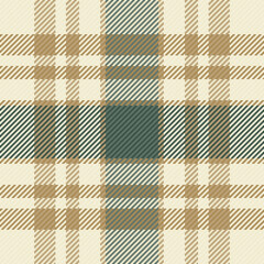 Chinese new year vector check textile, menu tartan plaid background. Neutral fabric seamless texture pattern in light and amber colors.