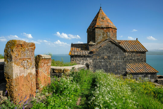 Sevanavank Monastery is a monastic complex located on a peninsula at the northwestern shore of Lake Sevan in Sevan, Armenia.