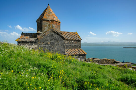 Sevanavank Monastery is a monastic complex located on a peninsula at the northwestern shore of Lake Sevan in Sevan, Armenia.