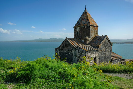 Sevanavank Monastery is a monastic complex located on a peninsula at the northwestern shore of Lake Sevan in Sevan, Armenia.