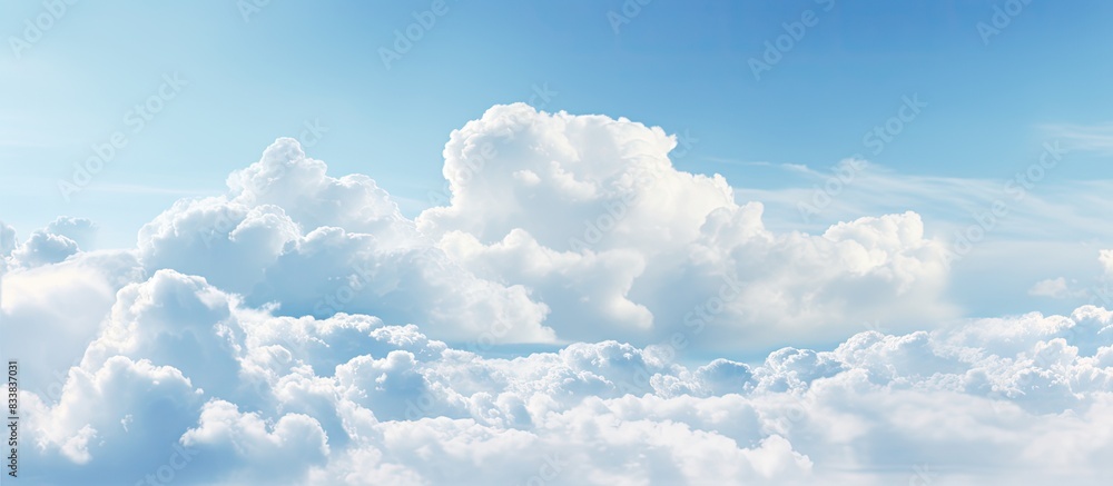 Poster cloudy sky with copy space image.