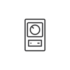 Dimmer Switch line icon