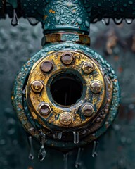 a hose, steampunk style