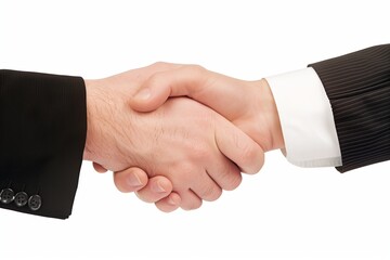 handshake between two businessmen