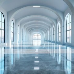 an empty office floor unfinished