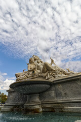 Amazing depiction of ancient times and wars, Vienna, Austria