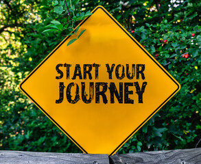 Start your journey Signpost