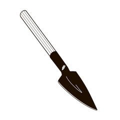 hand shovel garden trowel for caring house plants